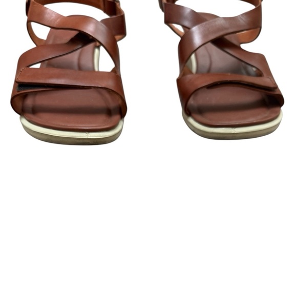 ECCO Women's Felicia Cross Wedge Sandal Size 10.5 - Picture 3 of 10